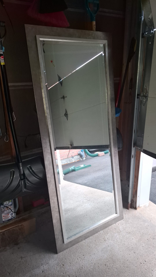 Full Length Mirror - Silver Frame
