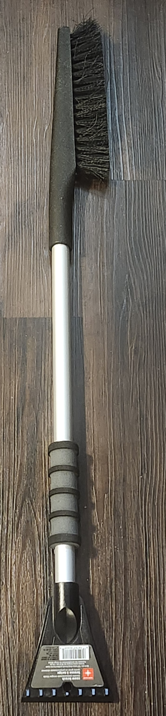 Ice scraper and snow brush