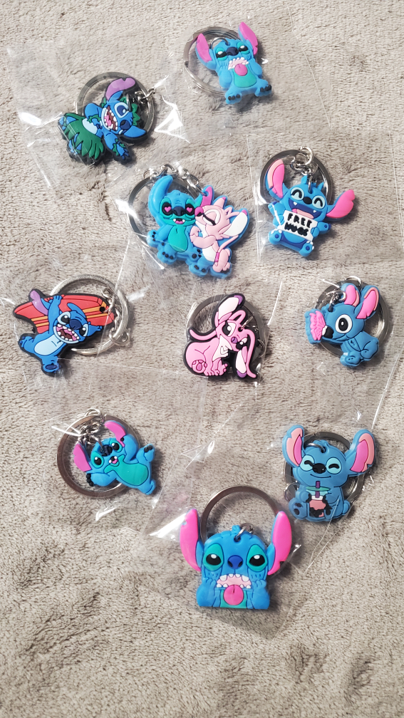 Lilo & Stitch Keychain Set - 20 Adorable Keychains - photo 4