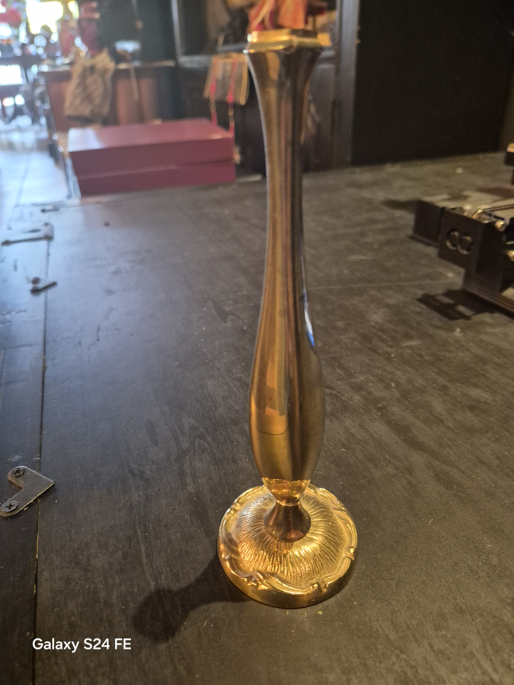 Vintage Solid Brass Wax Seal Handle - photo 2