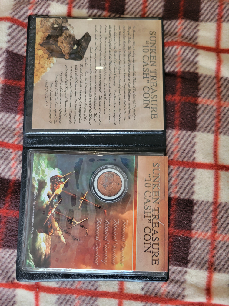 Sunken Treasure "10 Cash " Coin For Sale