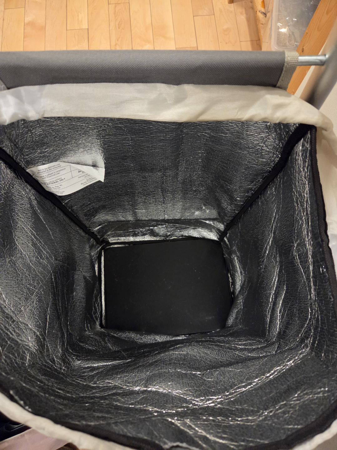 Grey Shopping Cart with Insulated Compartment - photo 5