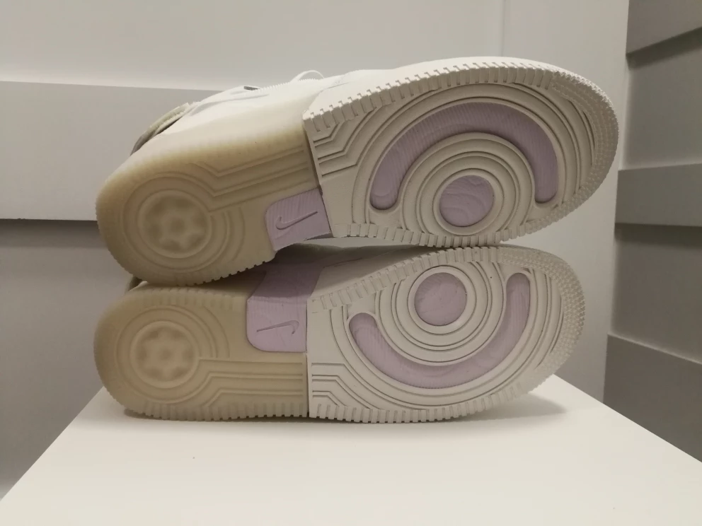 NEW Nike Air Force 1 Mid React 'Summer White' sz 11.5 - photo 5