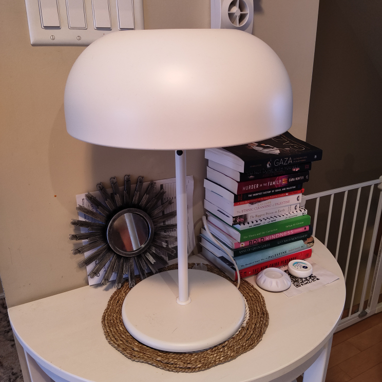 White Modern Table Lamp