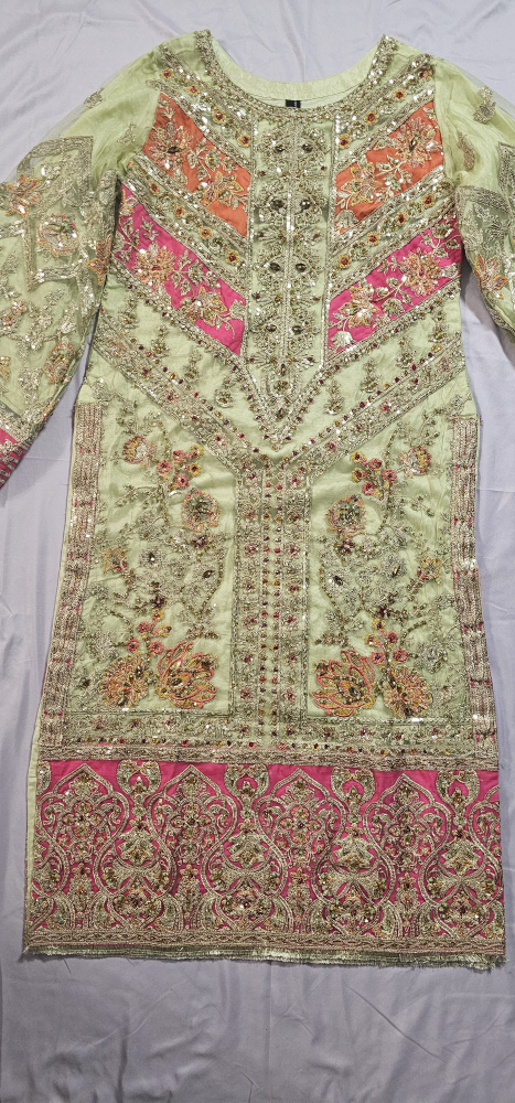 Maryum N Maria -  Three-Piece Embroidered Suit - Size Medium - photo 4