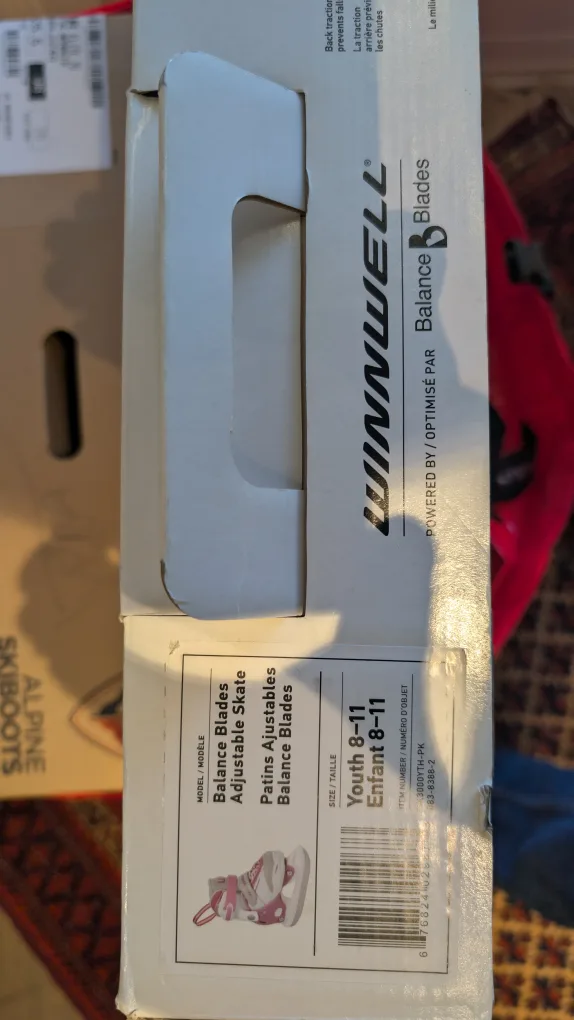 Winwell Balance Blades Youth Adjustable Inline Skates Size 8-11 image indicator(3)