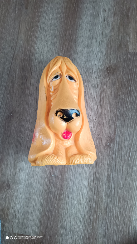 Vintage Sad Basset HoundPiggy Bank