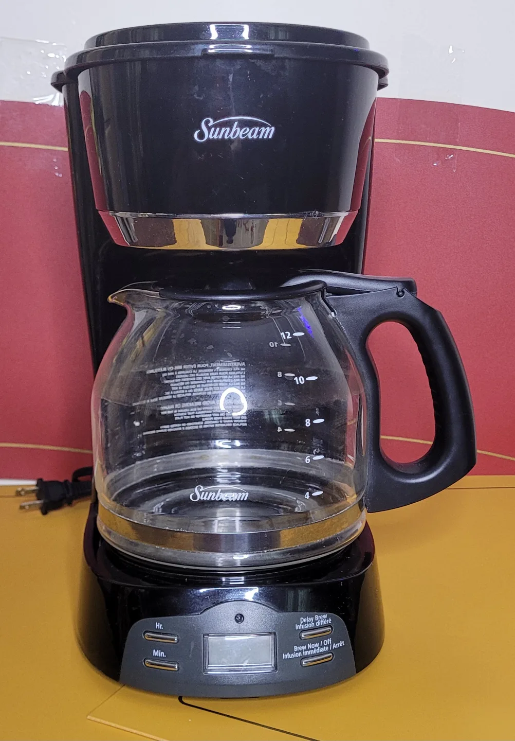 Sunbeam 12-Cup Programmable Coffee Maker thumbnail