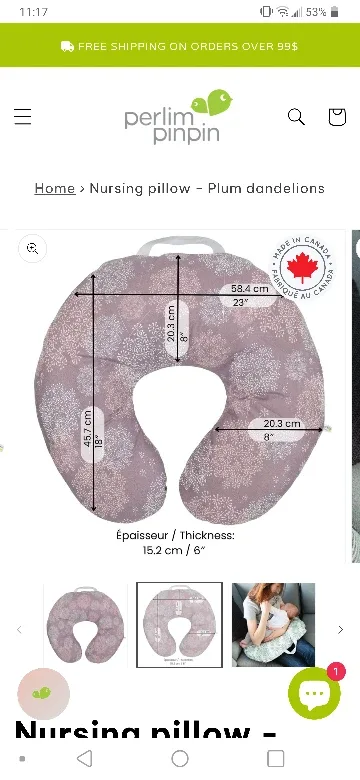 Perlimpinpin Nursing Pillow image indicator(7)