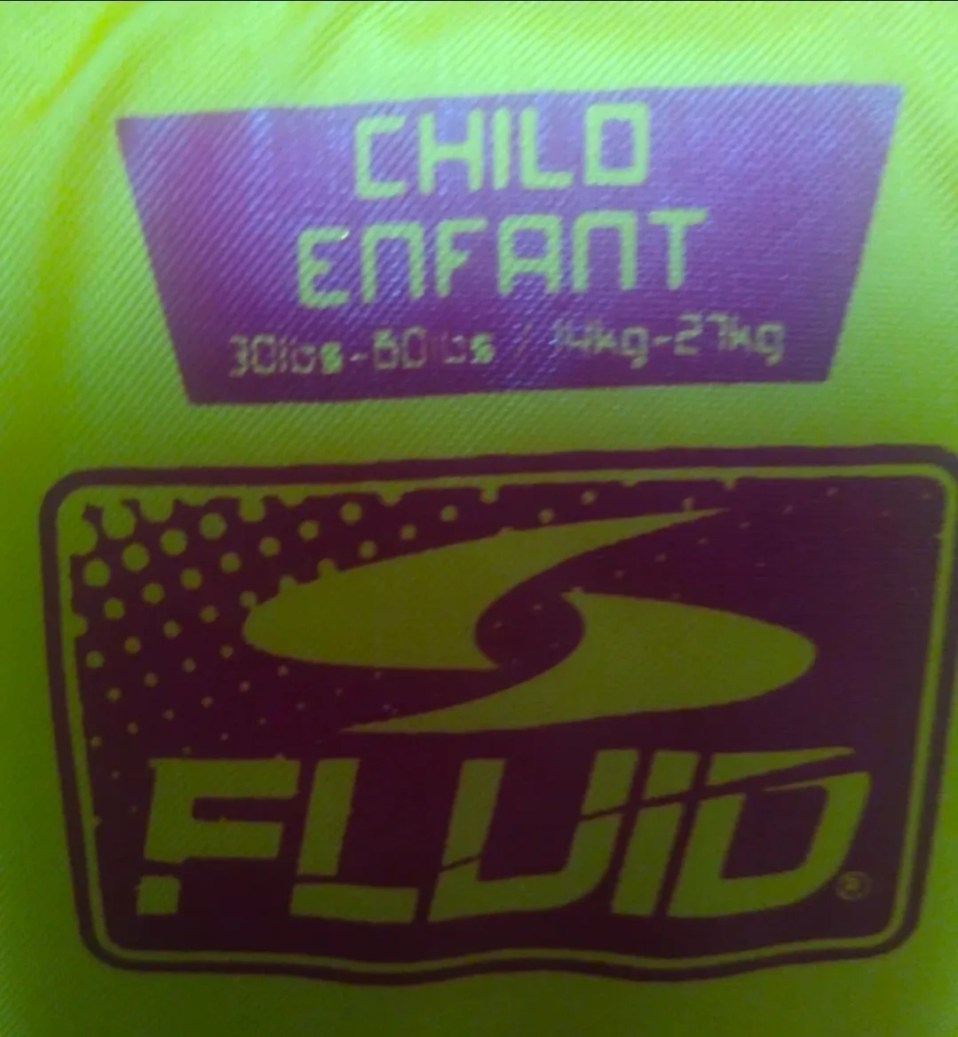 NEW Child's PFD/Life Jacket image indicator(4)