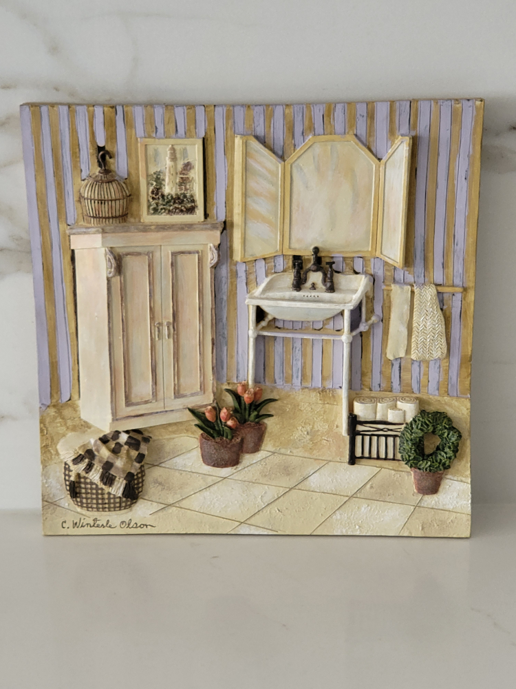 C. Winterle Olson Bathroom Wall Decor - photo 2