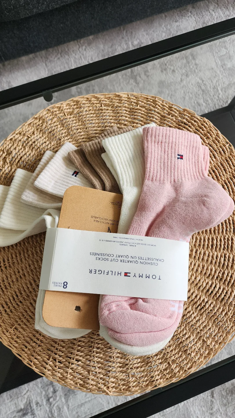 New Tommy Hilfiger Women's Cushion Quarter Socks - 5 Pairs thumbnail