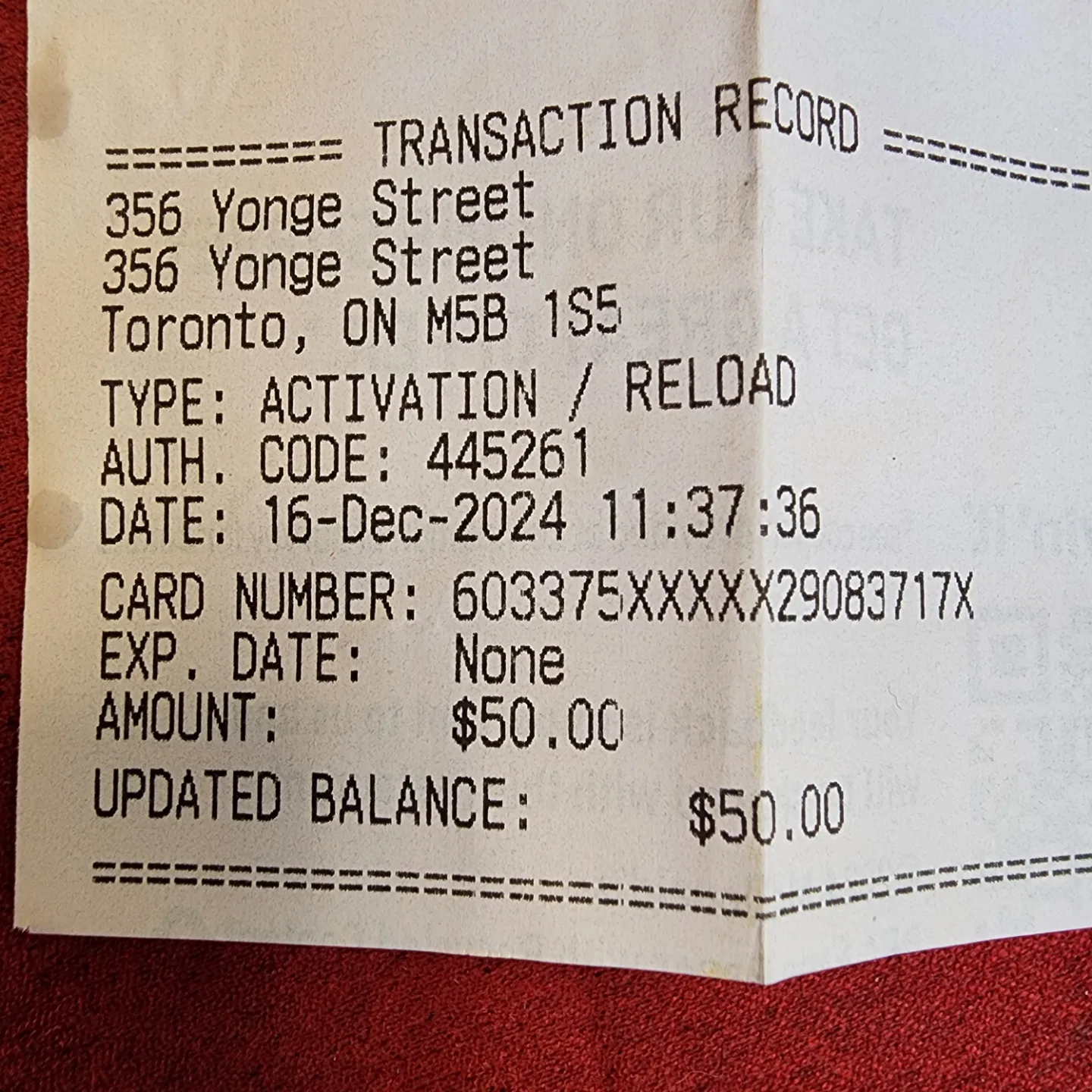 McDonald's $50 Gift Card - Trade for equivalent value gift card image indicator(3)