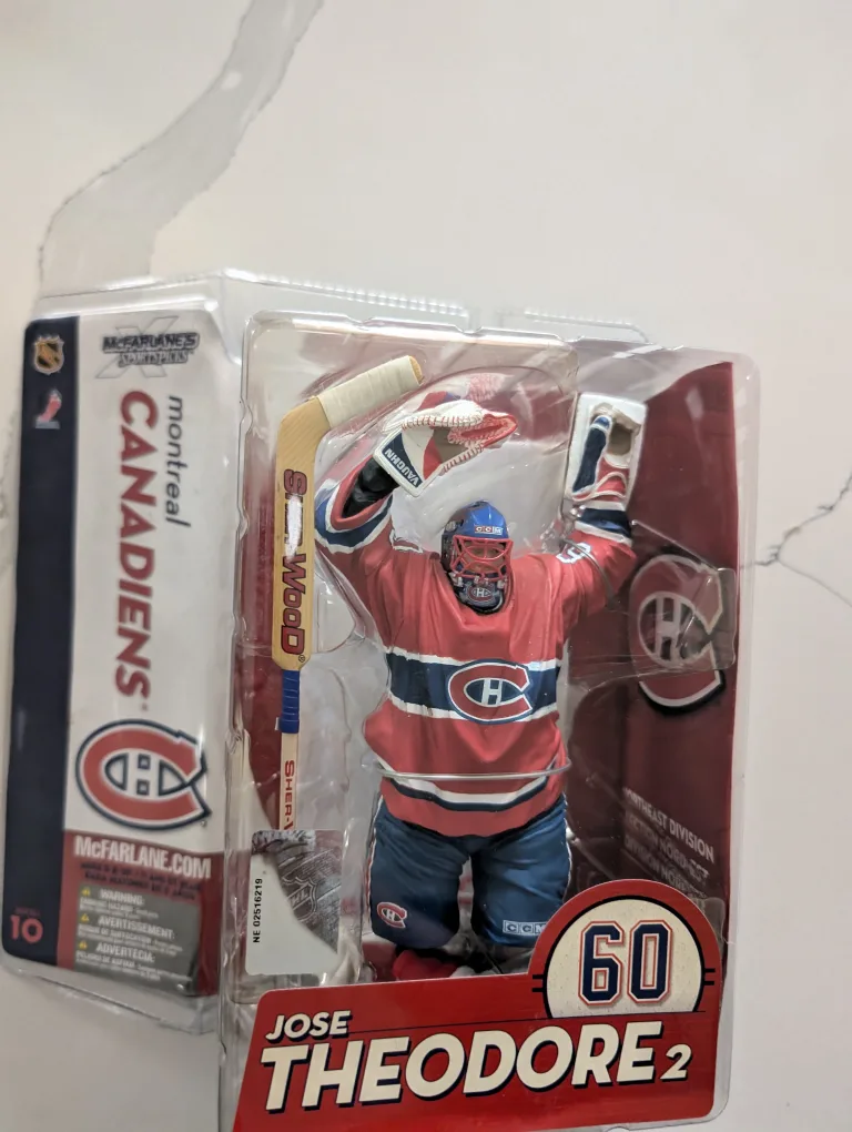 McFarlane's NHL Series 2 Jose Theodore Montreal Canadiens Figure image indicator(2)