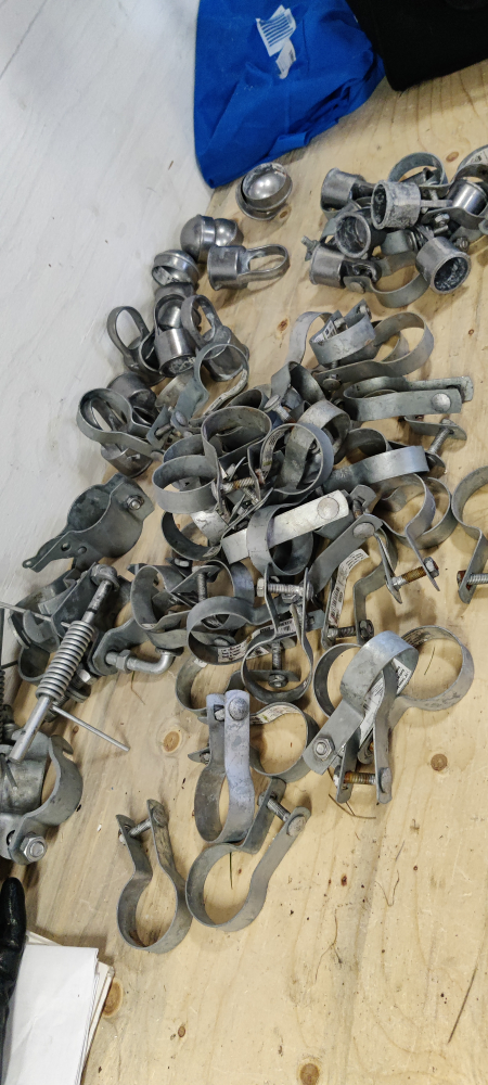 5' x 100' Chain link fence supplies bundle - photo 3