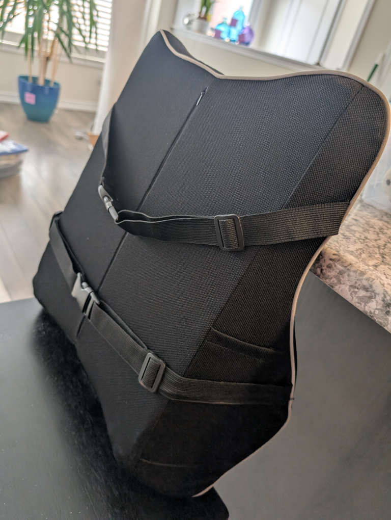 Lumbar Support Back Cushion with Adjustable Straps - photo 4