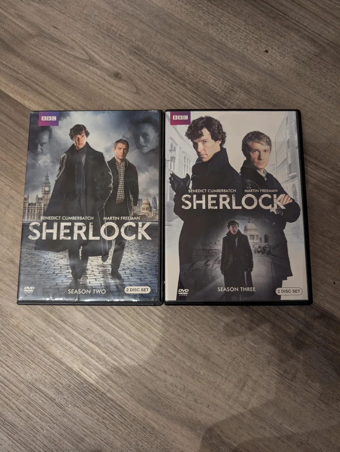 Sherlock BBC Series 2 & 3 DVD thumbnail