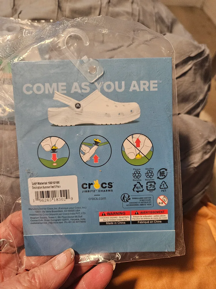 Crocs Jibbitz 5-Pack Summer Shoe Charms image indicator(3)