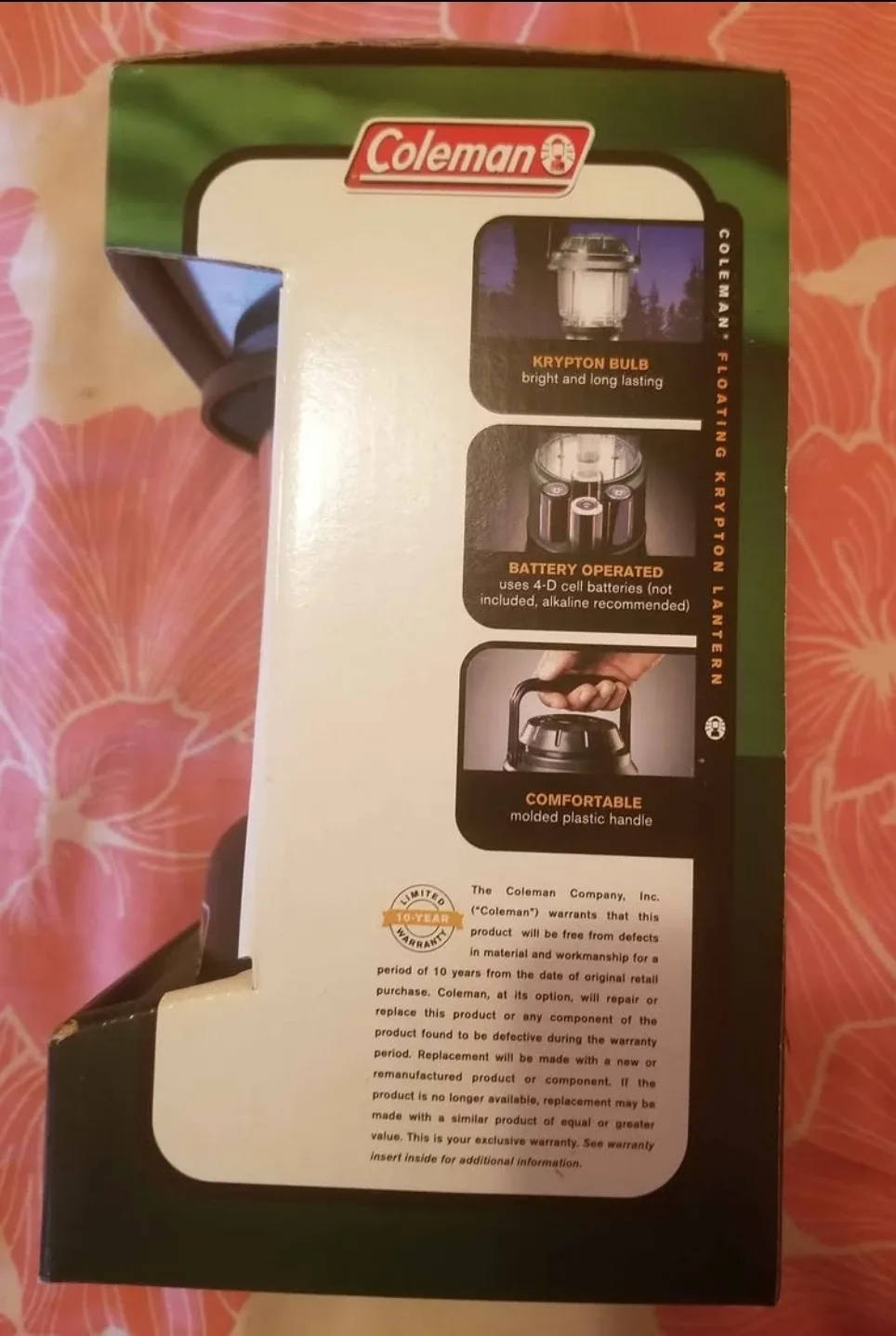 Coleman Floating Krypton Lantern - New in Box image indicator(2)