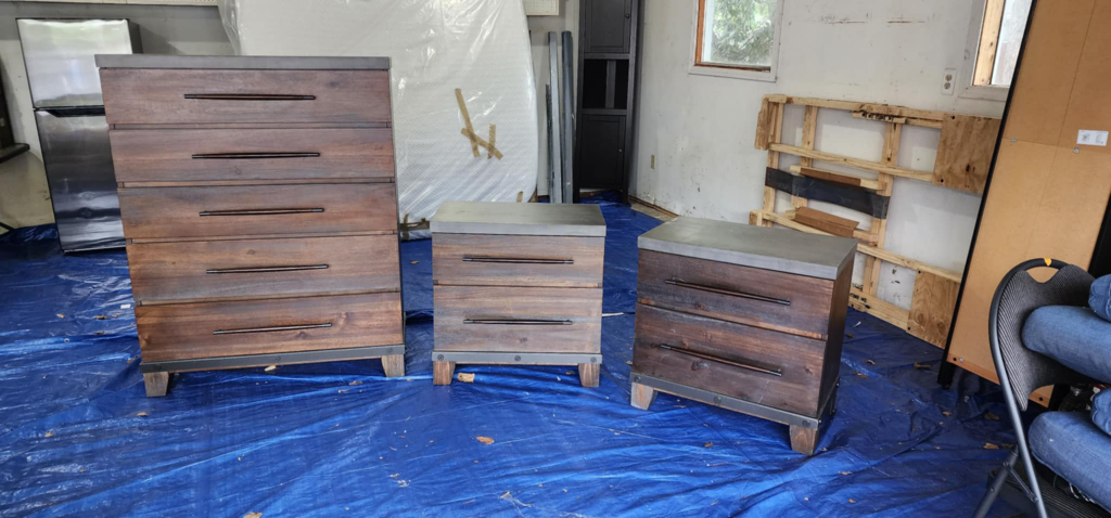 Bedroom Furniture Set - Dresser and Two Nightstands - photo 2