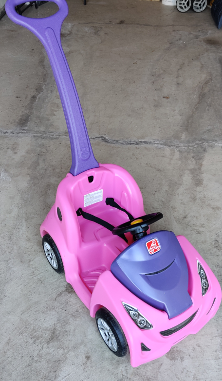 Radio Flyer Pink and Purple Push Car