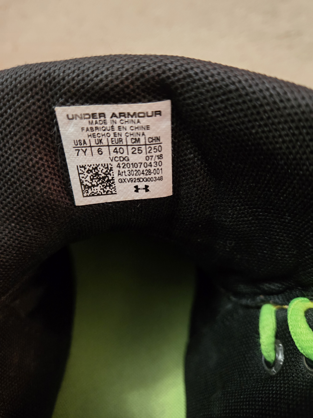 Under Armour Boys' Basketball Shoes - Size 7Y - photo 3