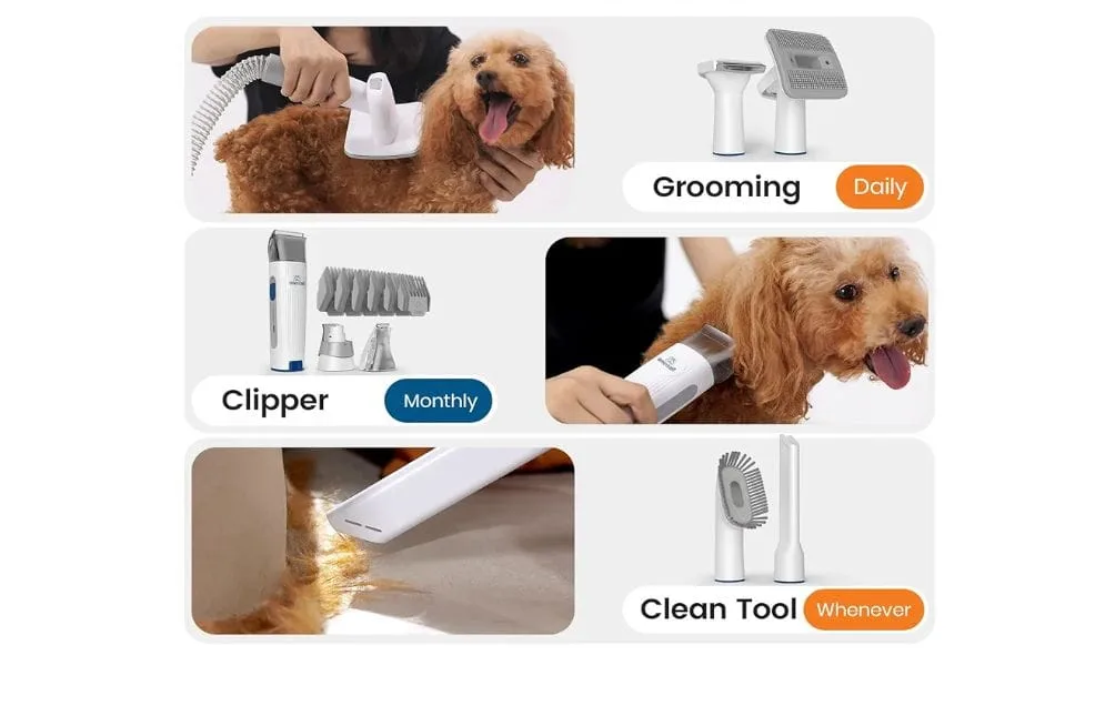 Oneisall Pet Grooming Vacuum - New in Box image indicator(5)