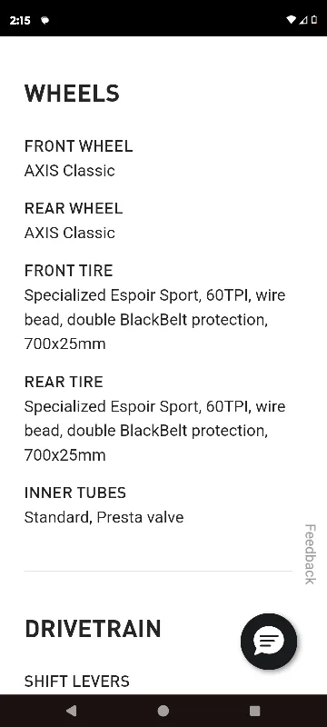 2016 Specialized Dolce Women's Road Bike image indicator(3)