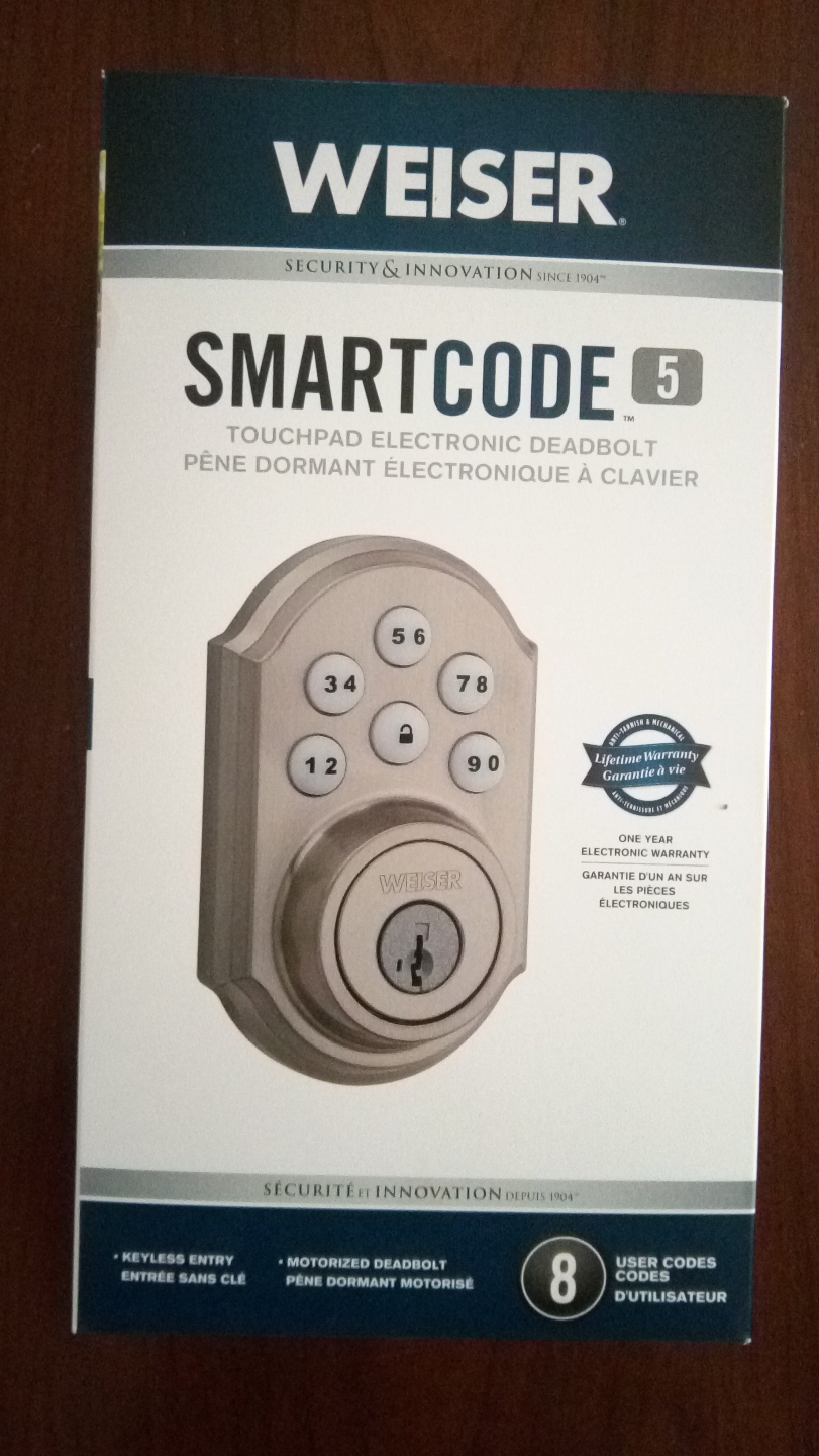 Weiser SmartCode Electronic Deadbolt Lock