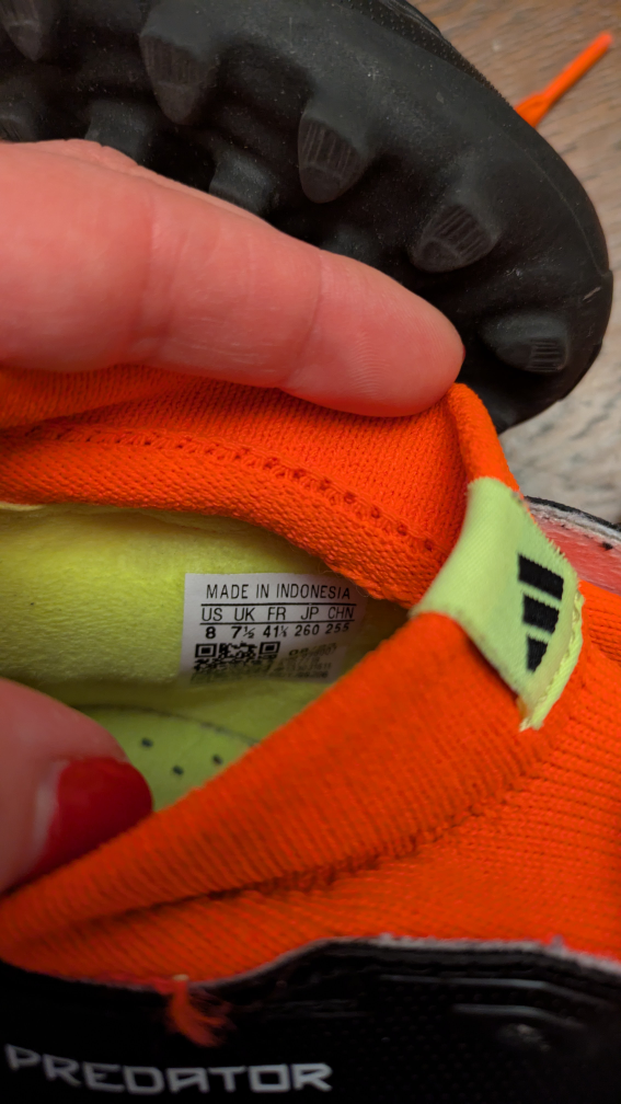 Adidas Predator Football Boots - Size 8 💚 - photo 3