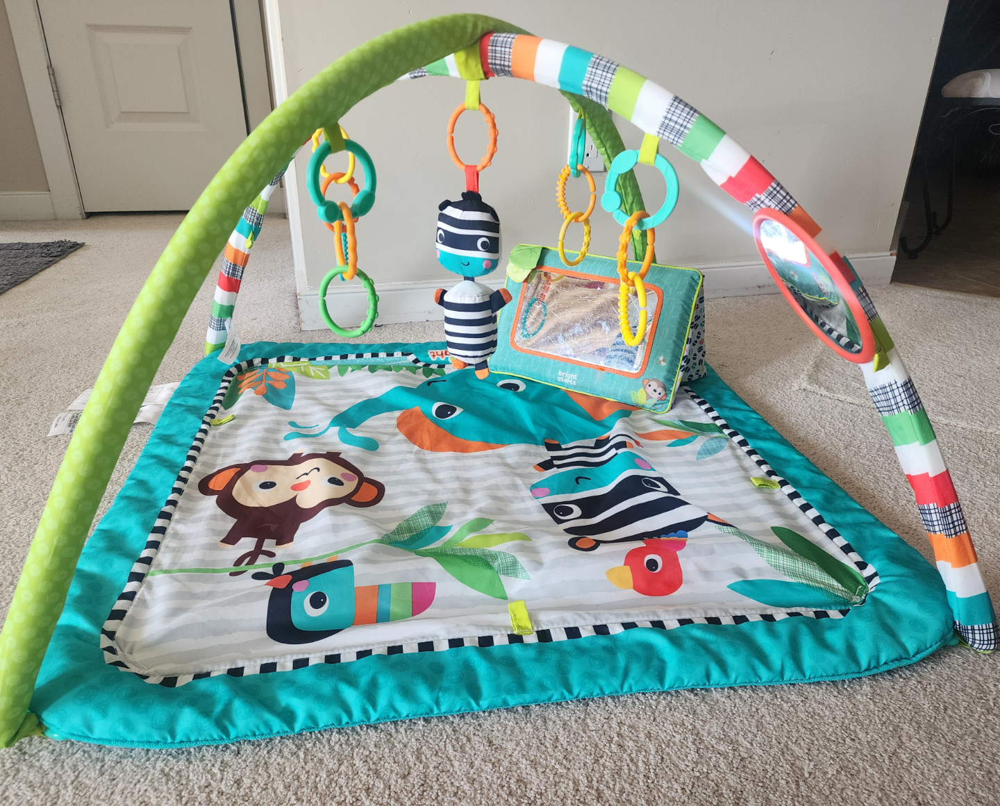 Bright Starts Jungle Gym Playmat