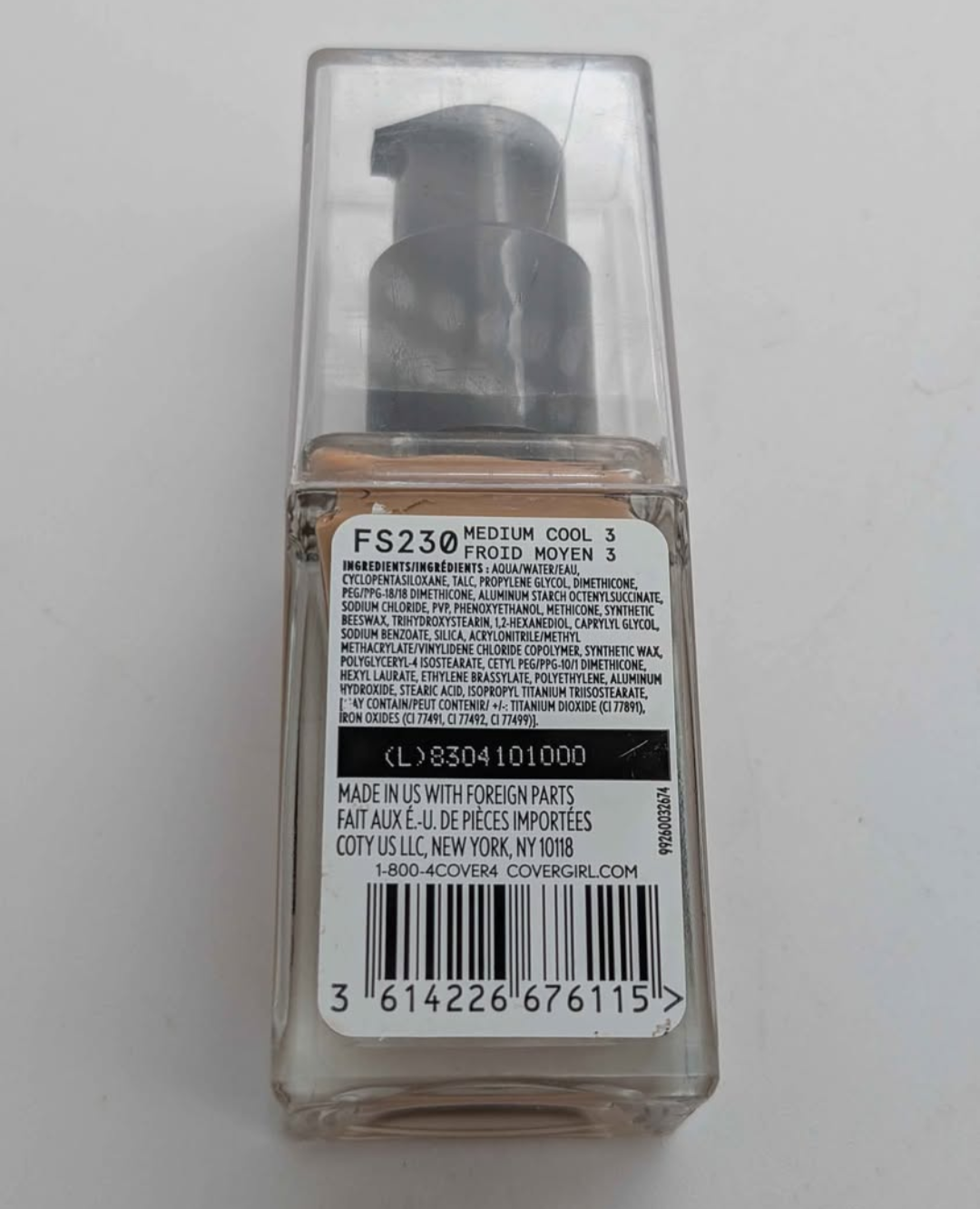Covergirl Matte Ambition Foundation FS230 - Cool 3 - photo 2