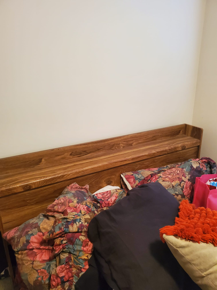 Vintage Bedroom Set - Dresser, Mirror, & Headboard - photo 2