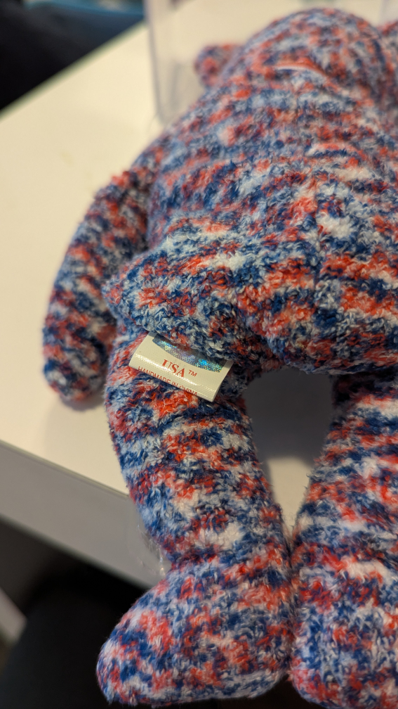 Ty Beanie Baby - USA Bear - photo 3