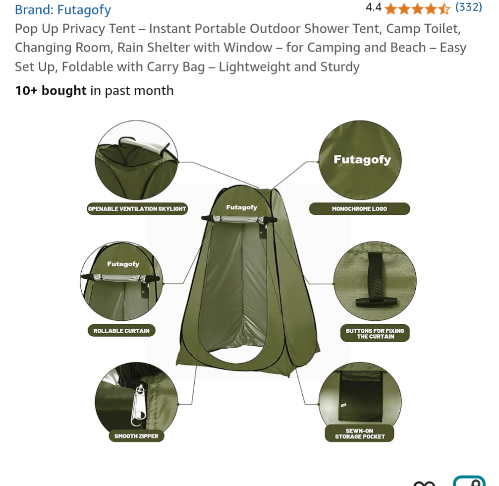 Portable Pop-up Tent - photo 2