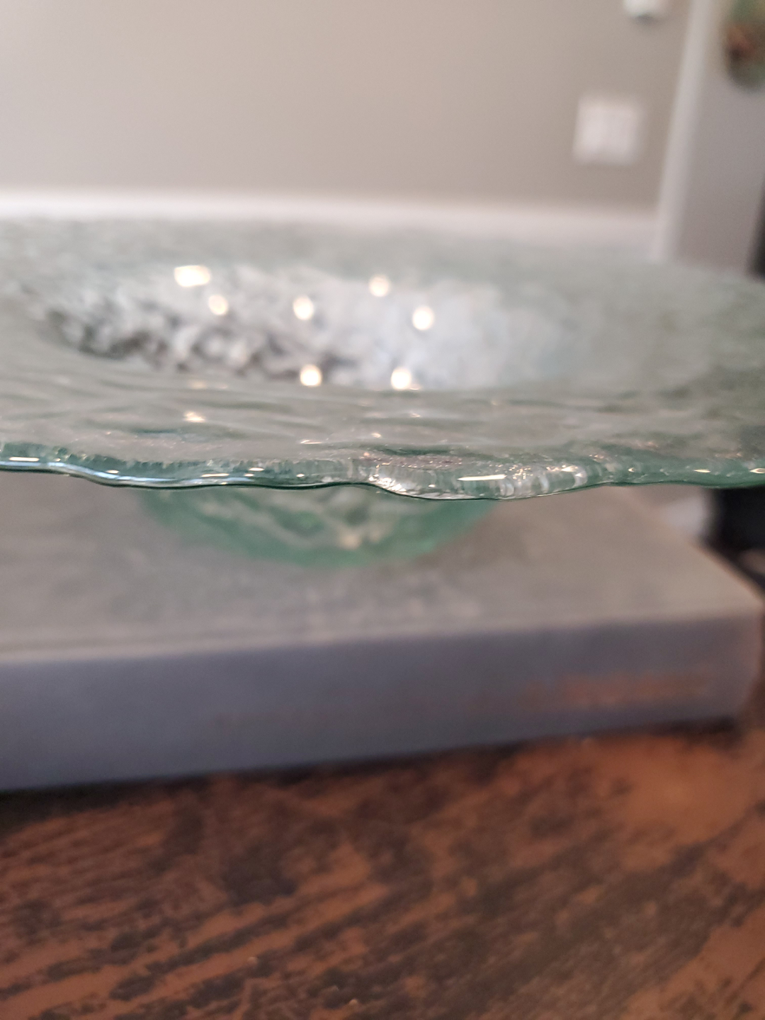 Unique Textured Glass Bowl - photo 2