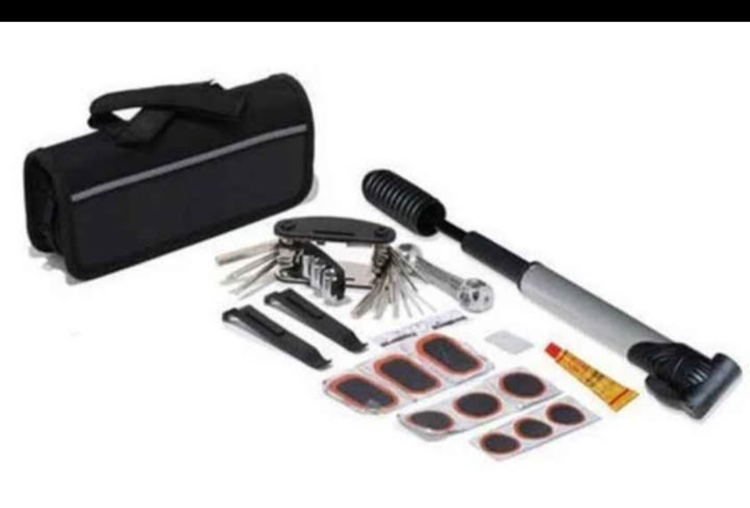 brand new Bicycle Repair Kit with pump and tools - photo 4