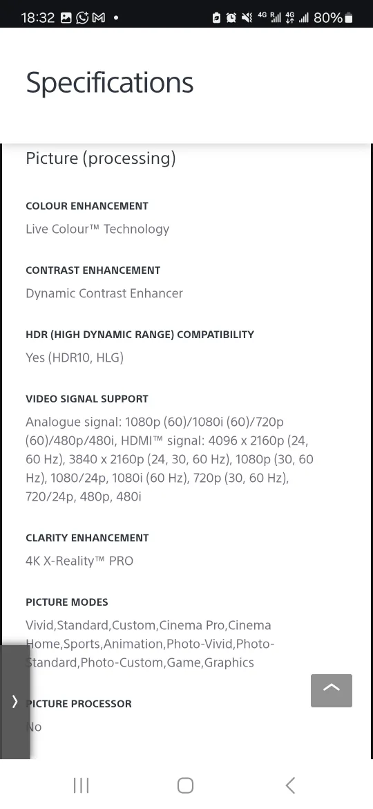 💚Sony 65 inch 4K Ultra HD Smart TV - 2018 Model image indicator(8)