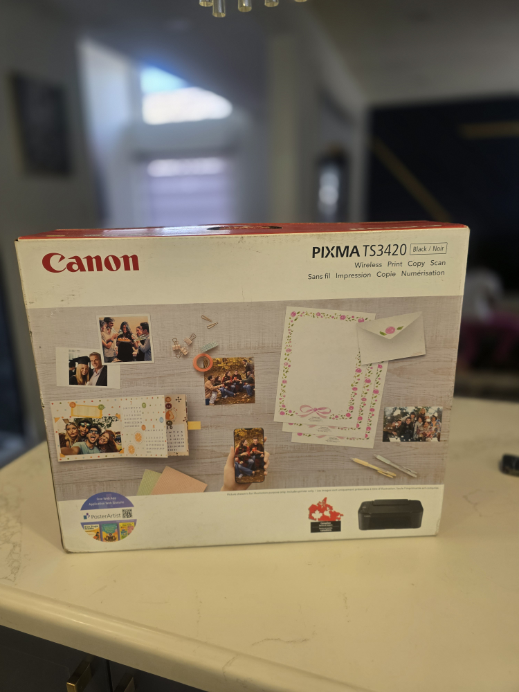 New Canon PIXMA TS3420 Wireless Printer