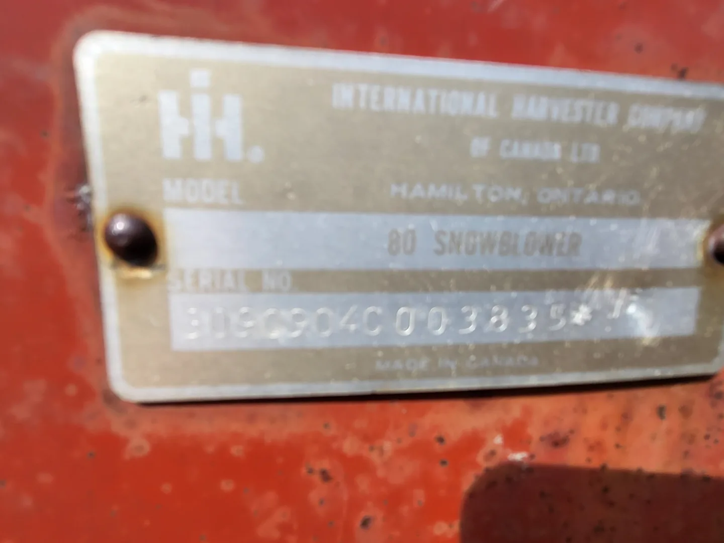 7ft International Harvester 80 Snowblower image indicator(5)