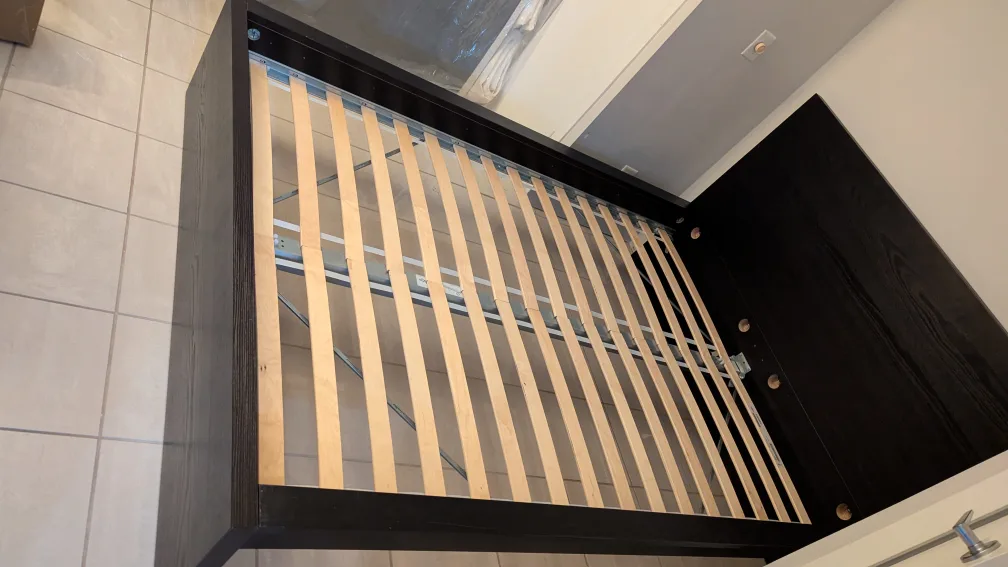 IKEA MALM Full/Double Bed Frame with 4 Storage Boxes 🥕💚 image indicator(2)