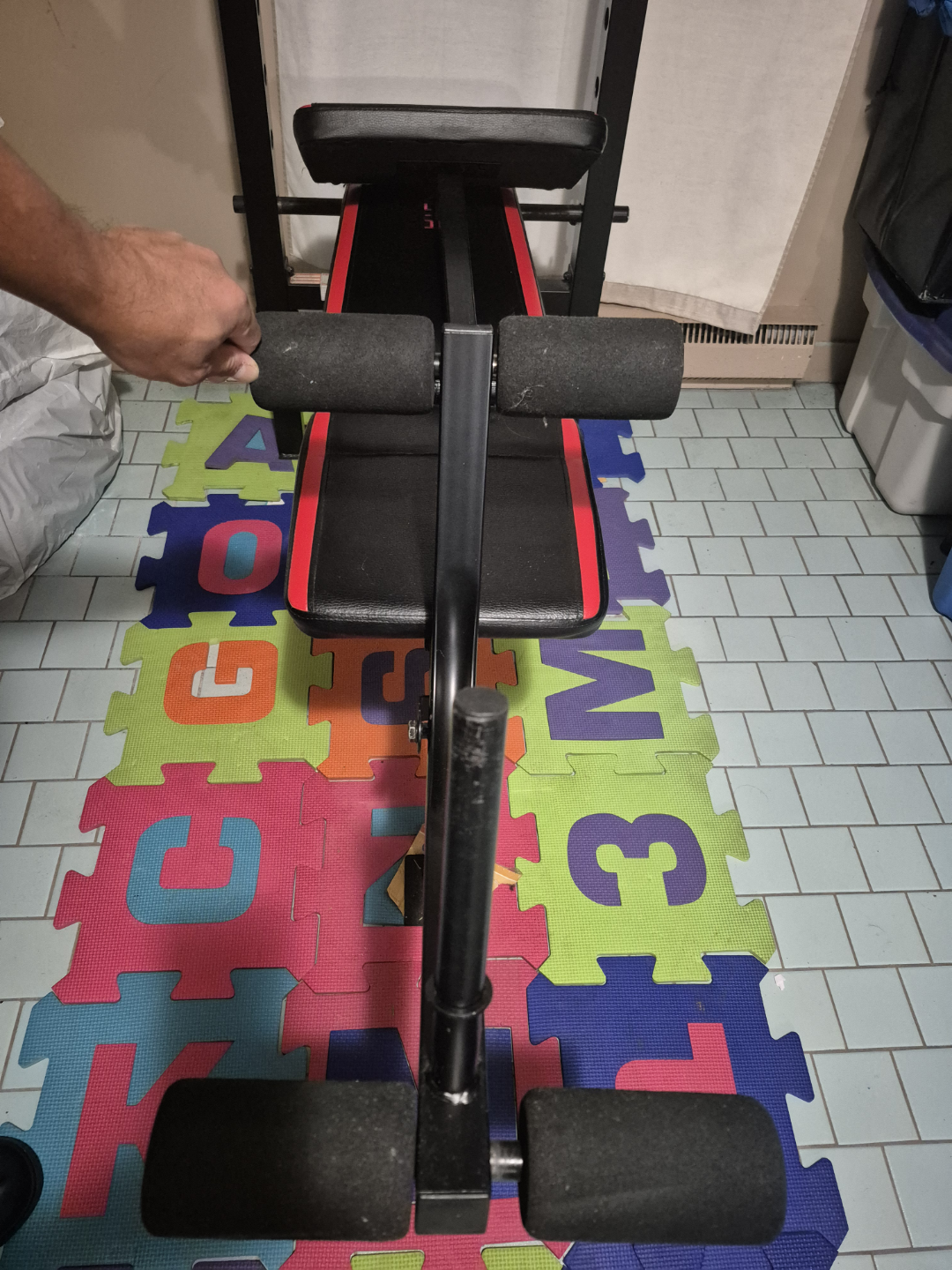 Cap Strength Weight Bench with Barbell - photo 5