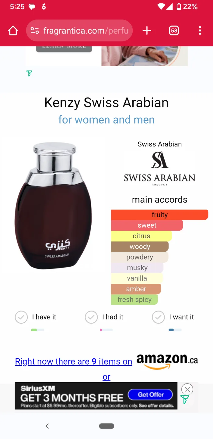 Kenzy Swiss Arabian Perfume Fragrance image indicator(4)