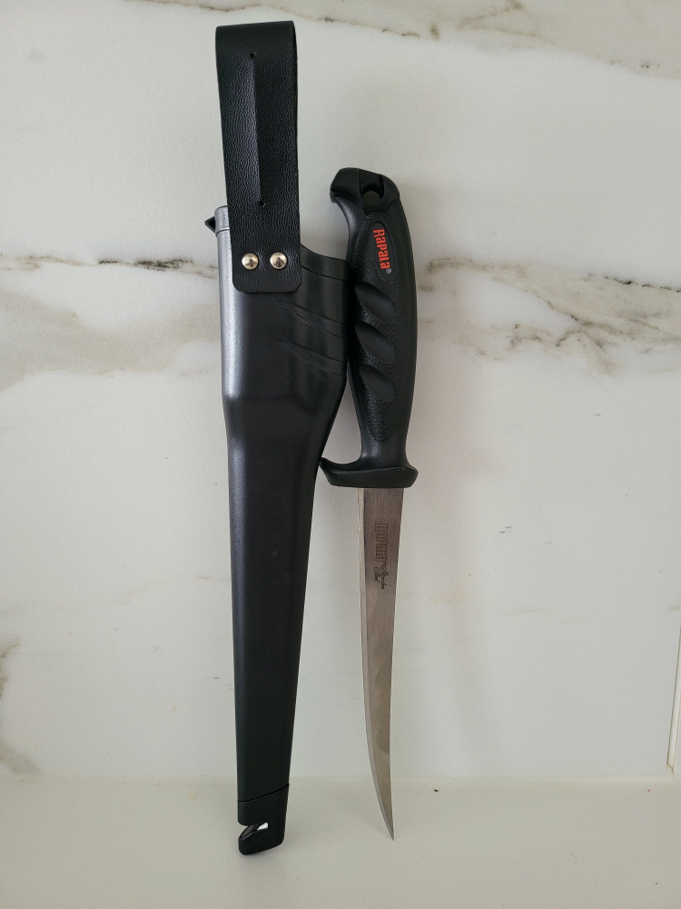 Rapala Deluxe Fish Fillet Stainless steel Knife with Sheath