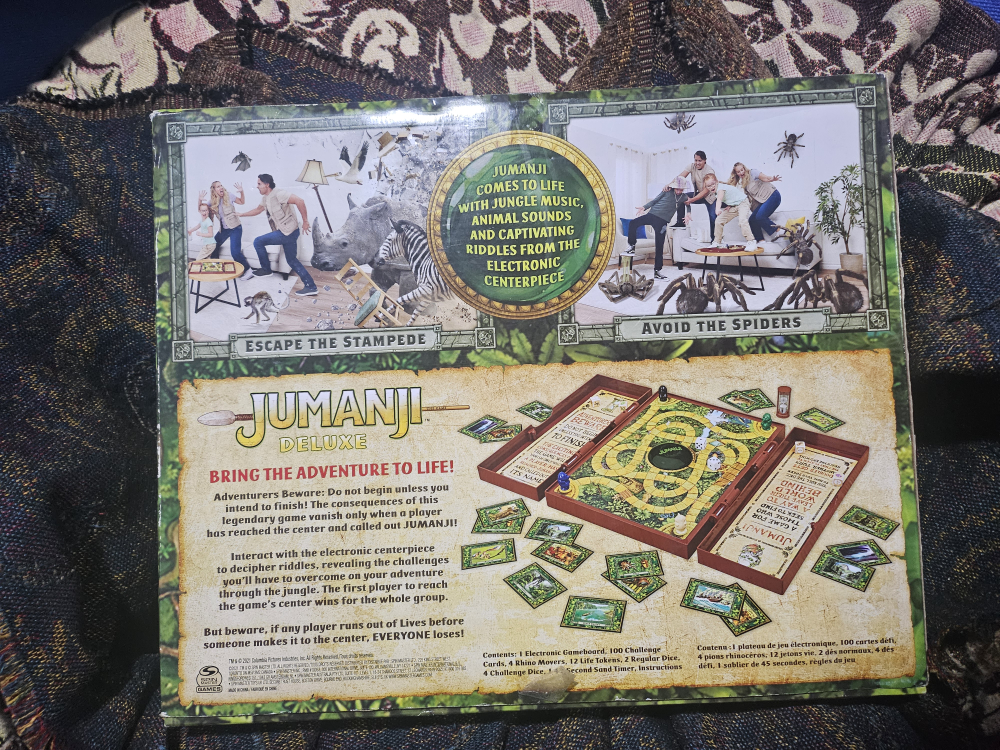 Jumanji Deluxe Electronic Adventure Game - photo 2
