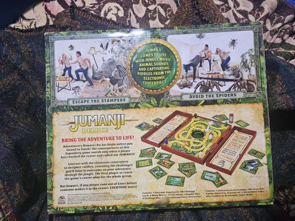 Jumanji Deluxe Electronic Adventure Game image indicator(2)