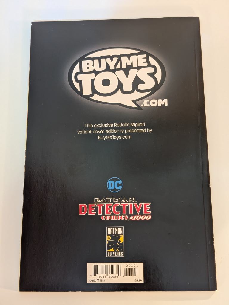 Detective Comics #1000 Rodolfo Migliari Variant - photo 2