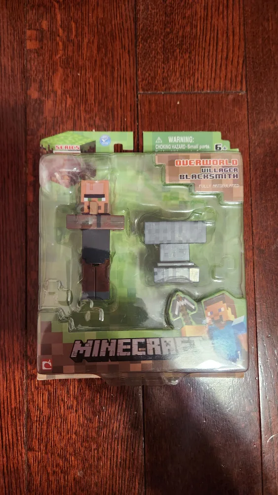 Minecraft Villager Blacksmith Action Figure Series 2 thumbnail
