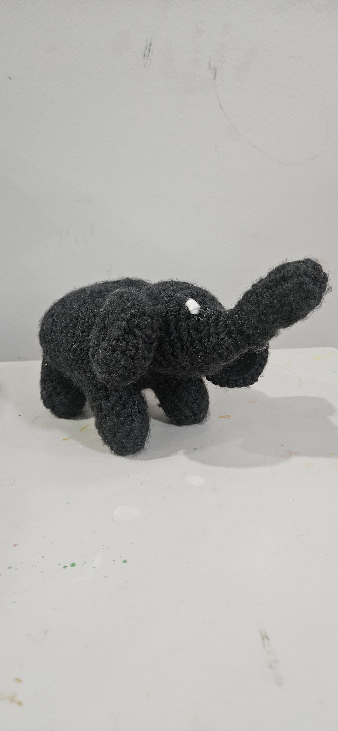 🧡Handmade Crochet Elephant Toy / Amigurumi  elephant toy