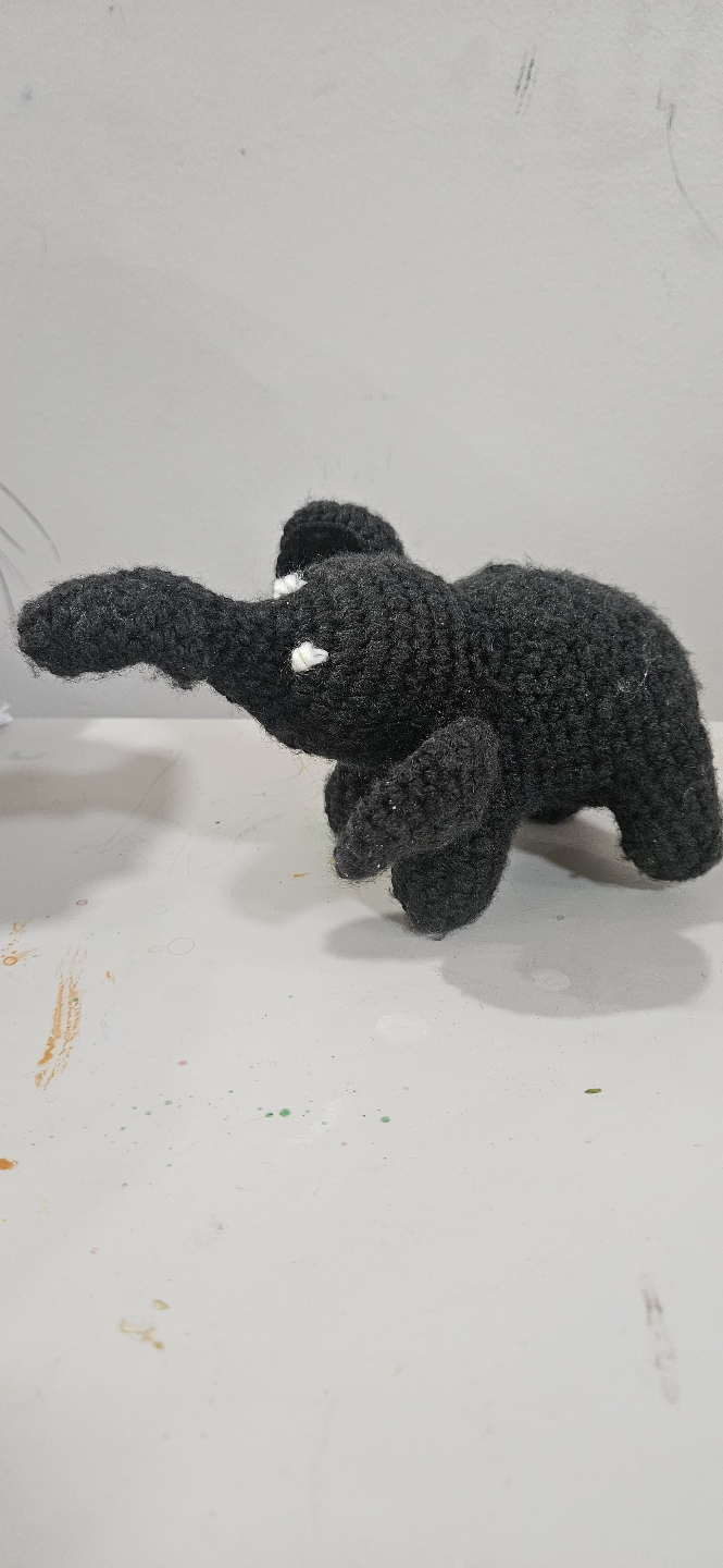 🧡Handmade Crochet Elephant Toy / Amigurumi  elephant toy - photo 3